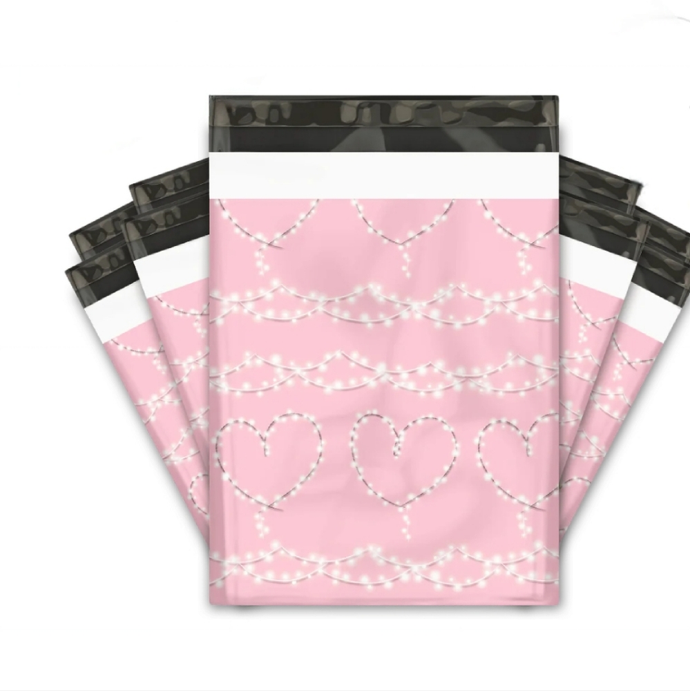 25ct Heart Lights Valentines Day Mailers